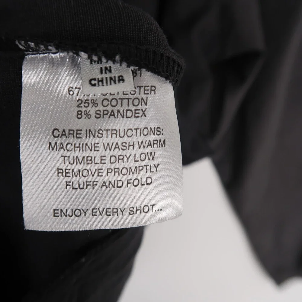 Linksoul Morris Jacket Mens L Black‎ Two Tone Full Zip Golf Windbreaker